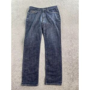 Pepe Jeans Men 34x34 Blue Denim Dark Kingston Logo y2k Hip Hop Streetwear London